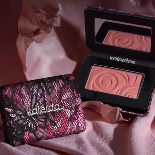 Kaleidos Cruelty-Free Blush-Shape,Contour&Highlight Face With Matte Shimmery Color for Cheek and Eye Shadow Facial Makeup Plate